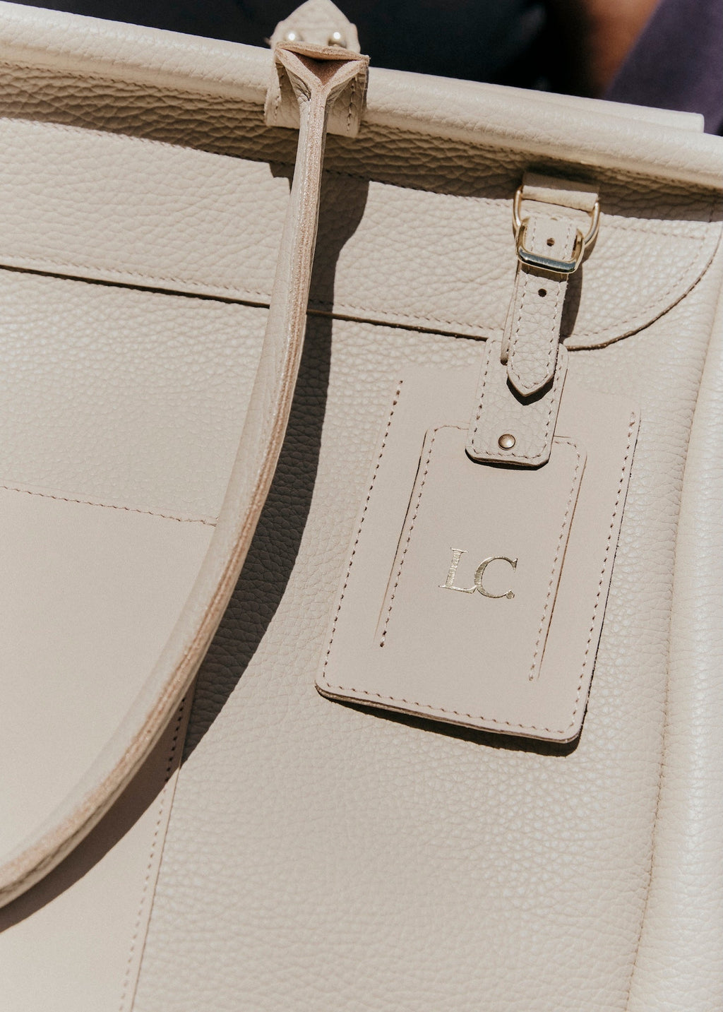 Le Rivage – Sac de voyage week - end en cuir unisexe, haut de gamme, made in France - Léonny Cha