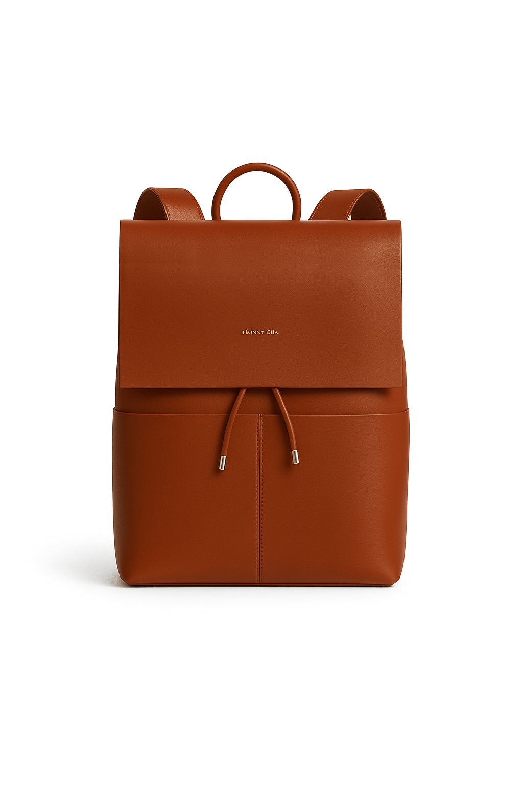 Le Flâneur – Sac à dos en cuir unisexe avec poches, fabrication artisanale française - Léonny Cha