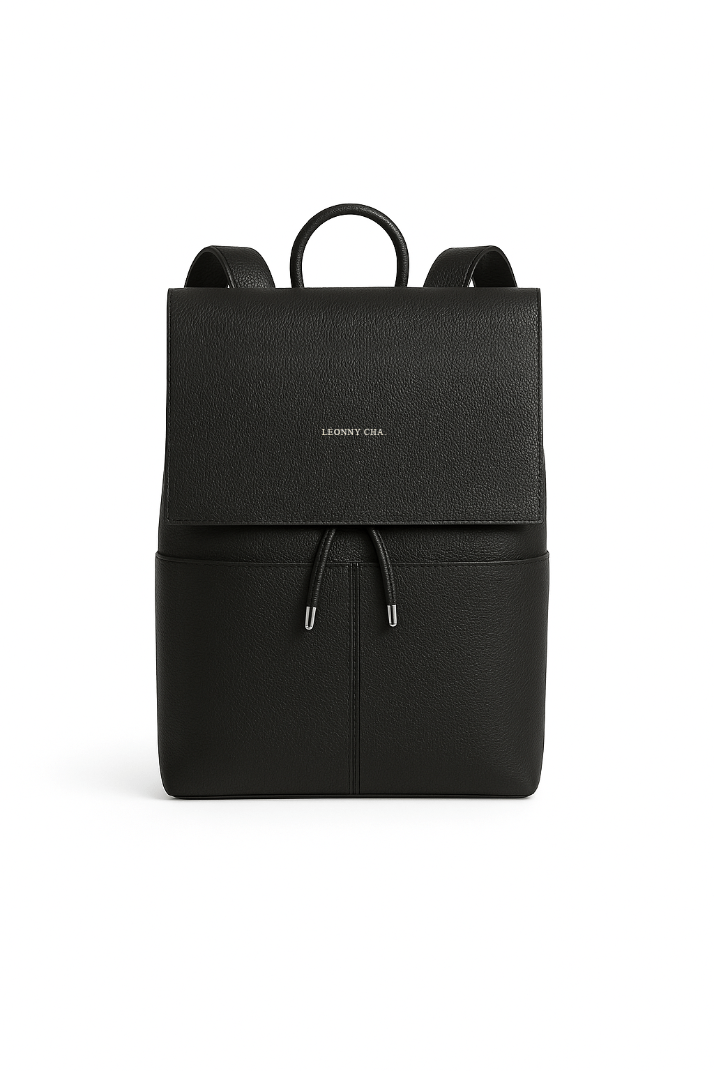 Le Flâneur – Sac à dos en cuir unisexe avec poches, fabrication artisanale française - Léonny Cha