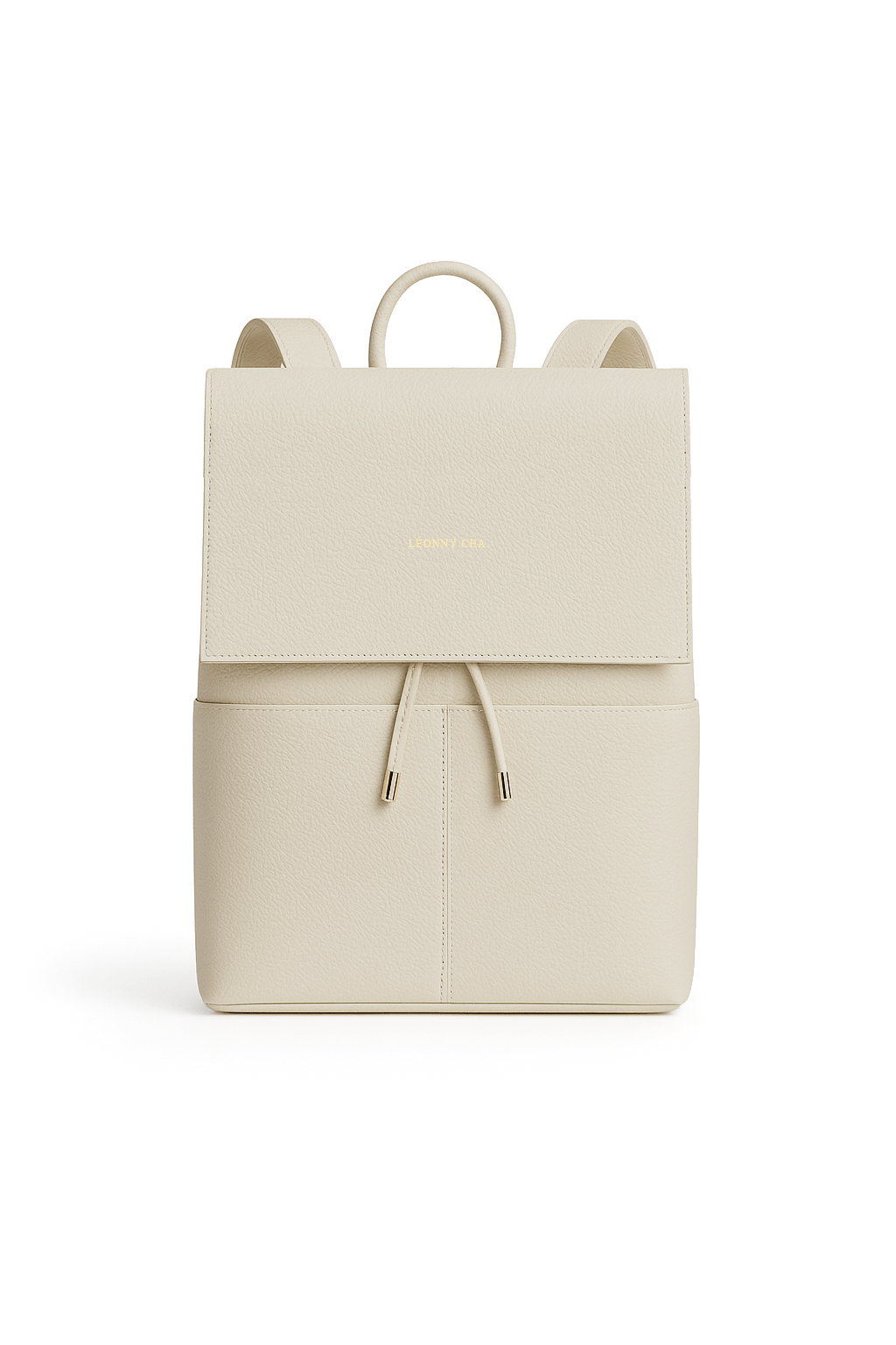 Le Flâneur – Sac à dos en cuir unisexe avec poches, fabrication artisanale française - Léonny Cha