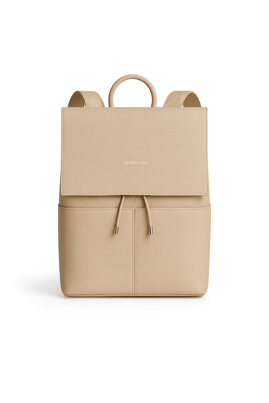 Le Flâneur – Sac à dos en cuir unisexe avec poches, fabrication artisanale française - Léonny Cha